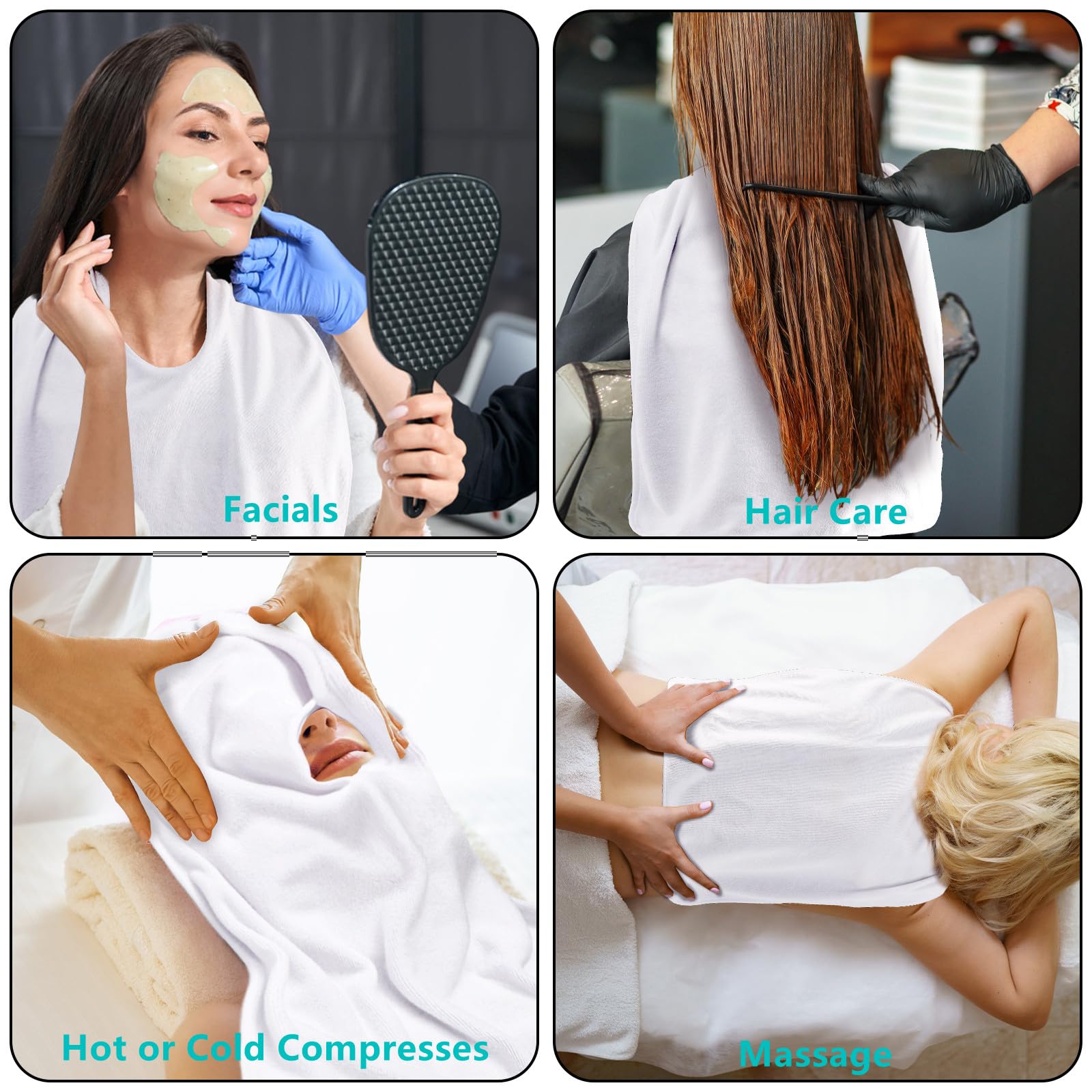 DEAYOU durable stitching ensures long-lasting towels despite frequent professional use