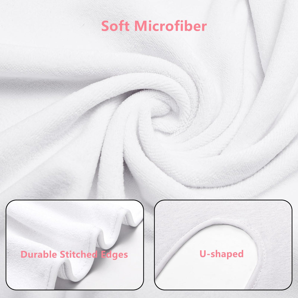 DEAYOU towels retain heat evenly for soothing hot or cold spa treatments