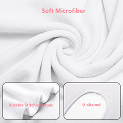 DEAYOU towels retain heat evenly for soothing hot or cold spa treatments