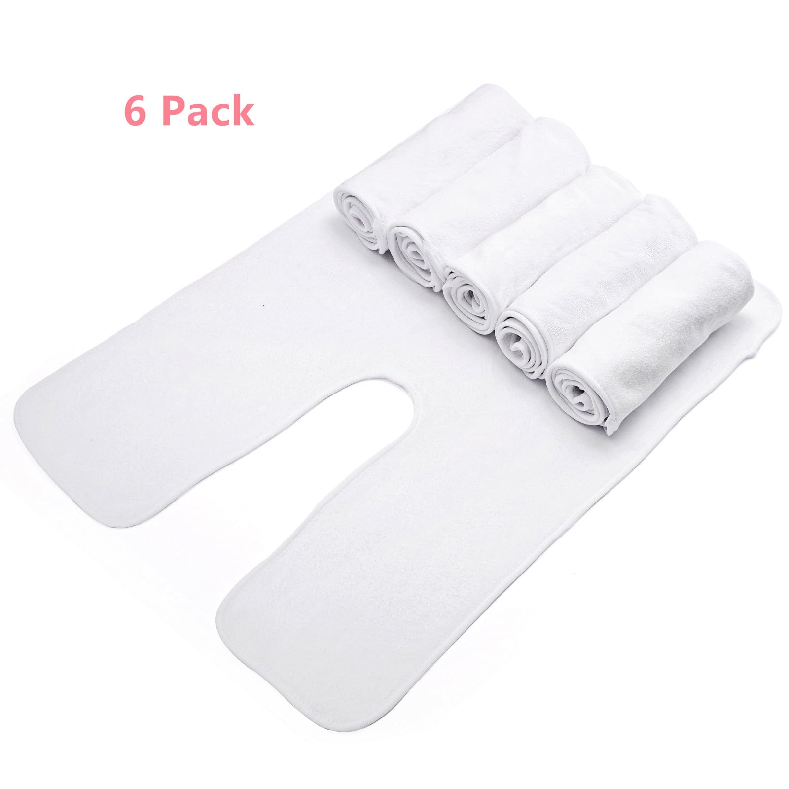 DEAYOU U-shaped split design towels enable breathing while protecting clothes