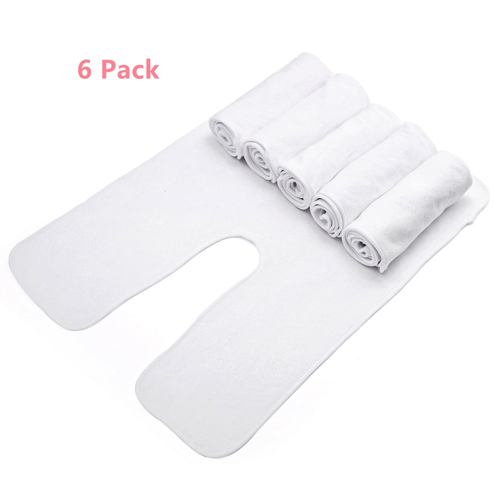 DEAYOU U-shaped split design towels enable breathing while protecting clothes