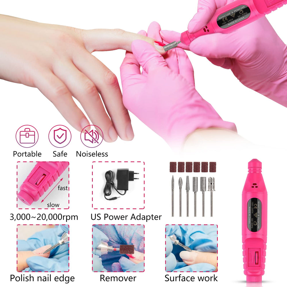 Deciniee nail kit contents overview for comprehensive at-home practice.