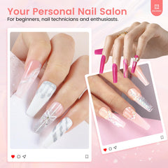 Deciniee glitter powder close-up shows vivid finishes for personalized nail designs
