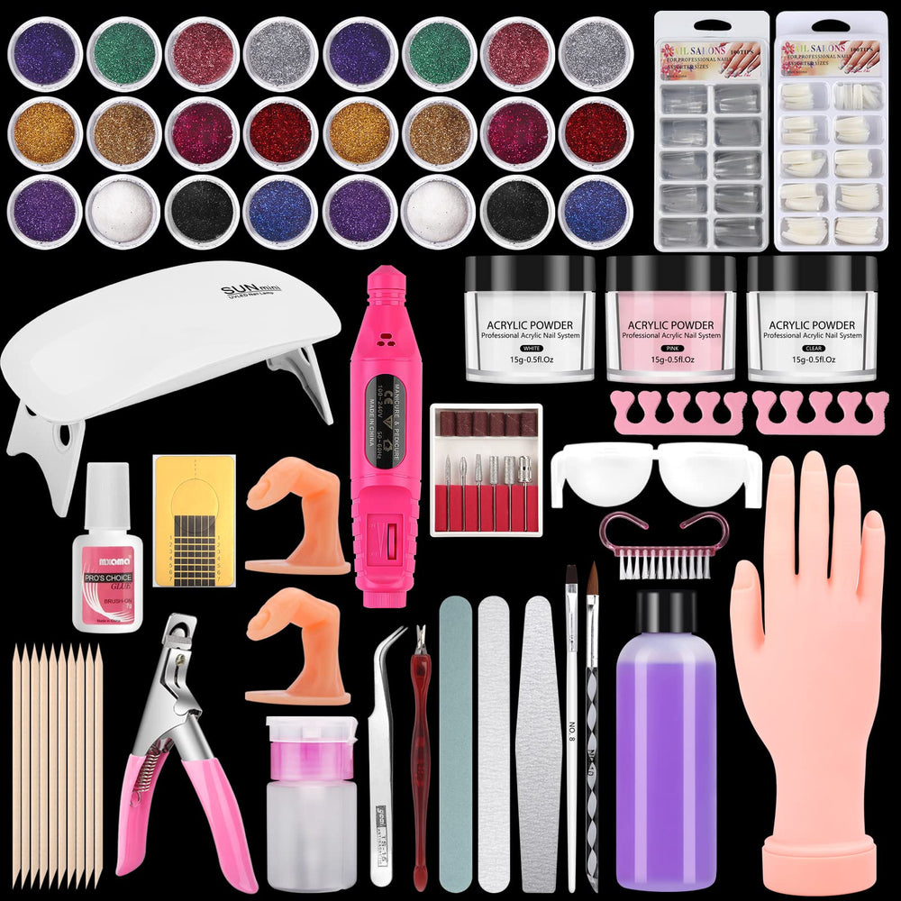 Deciniee practice hand main assembly for realistic nail training.