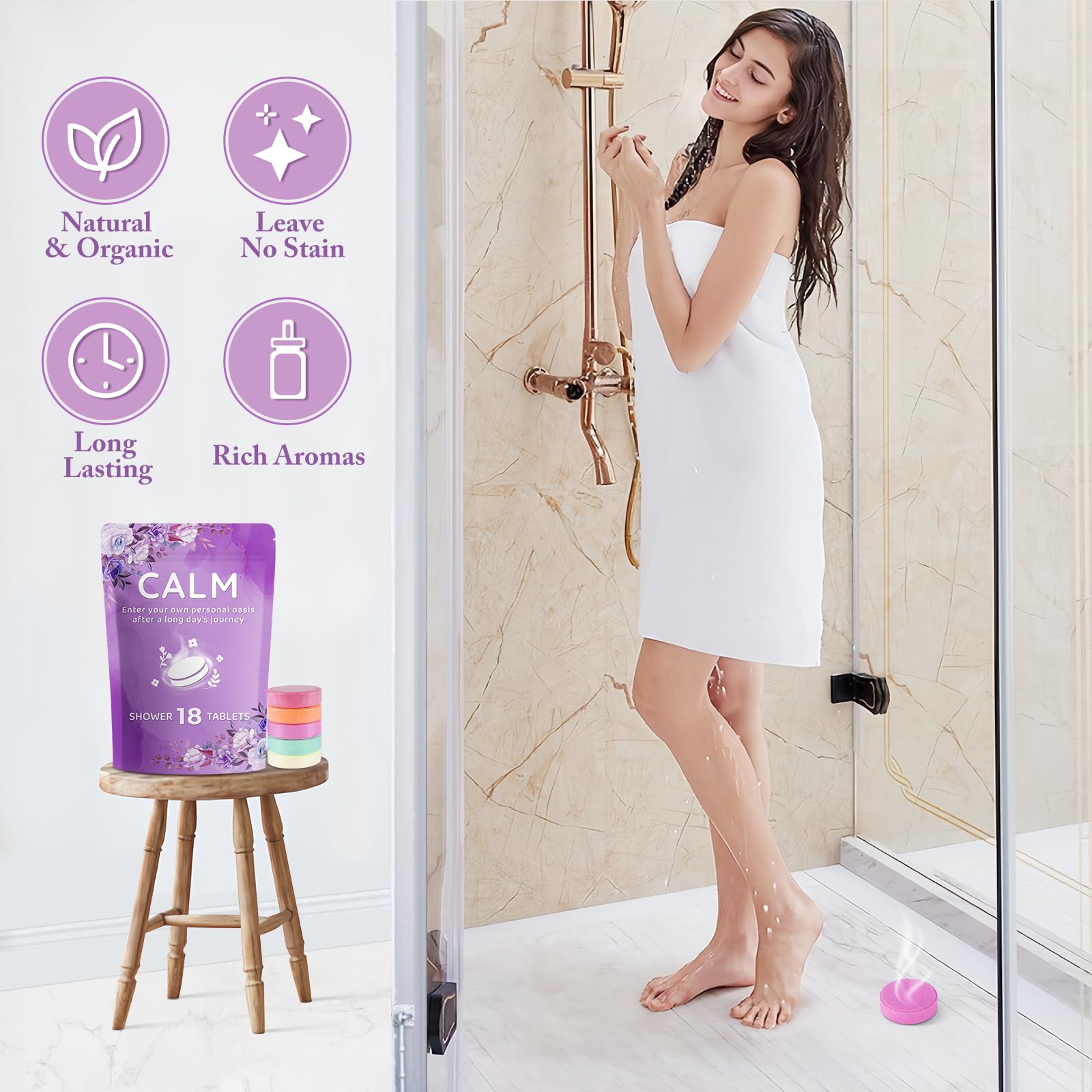 DeckTheHalls sea scent steamers evoke ocean freshness for a spa-like shower experience