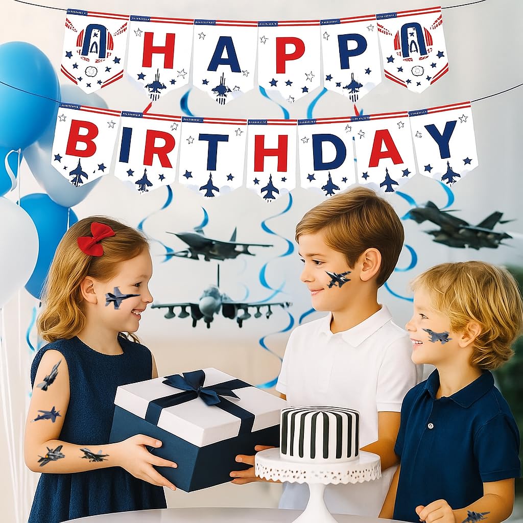 Diseños de jet llamativos para decoración de cumpleaños