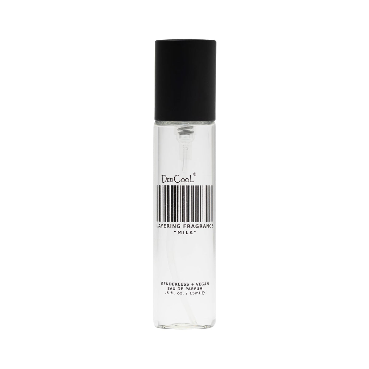 DedCool Milk eau de parfum bottle front view highlights citrus-forward daily-wear scent
