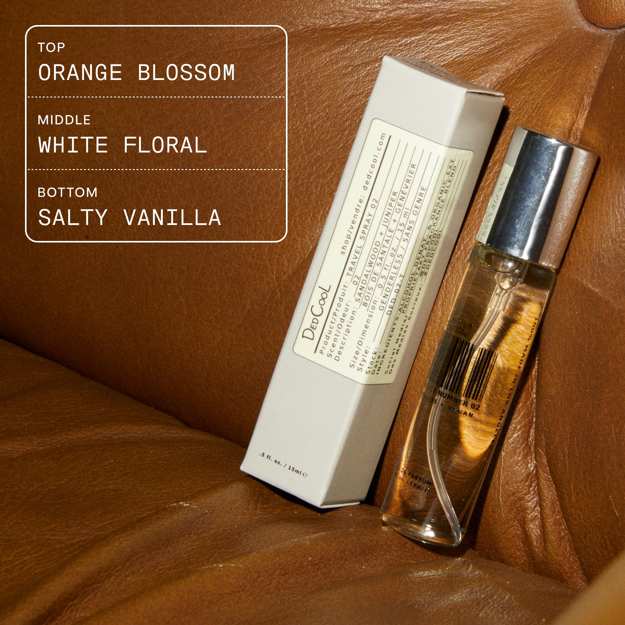 DedCool Sunlit Blooms lifestyle shot invites daily scent ritual