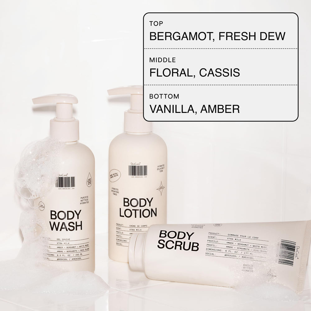DedCool Taunt fragrance-swirls capture bergamot-vanilla scent for lasting aroma.
