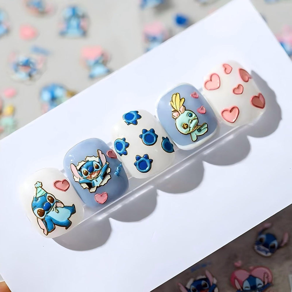 Dedyel family-friendly DIY nails and crafts with sticker designs for kids and adults.