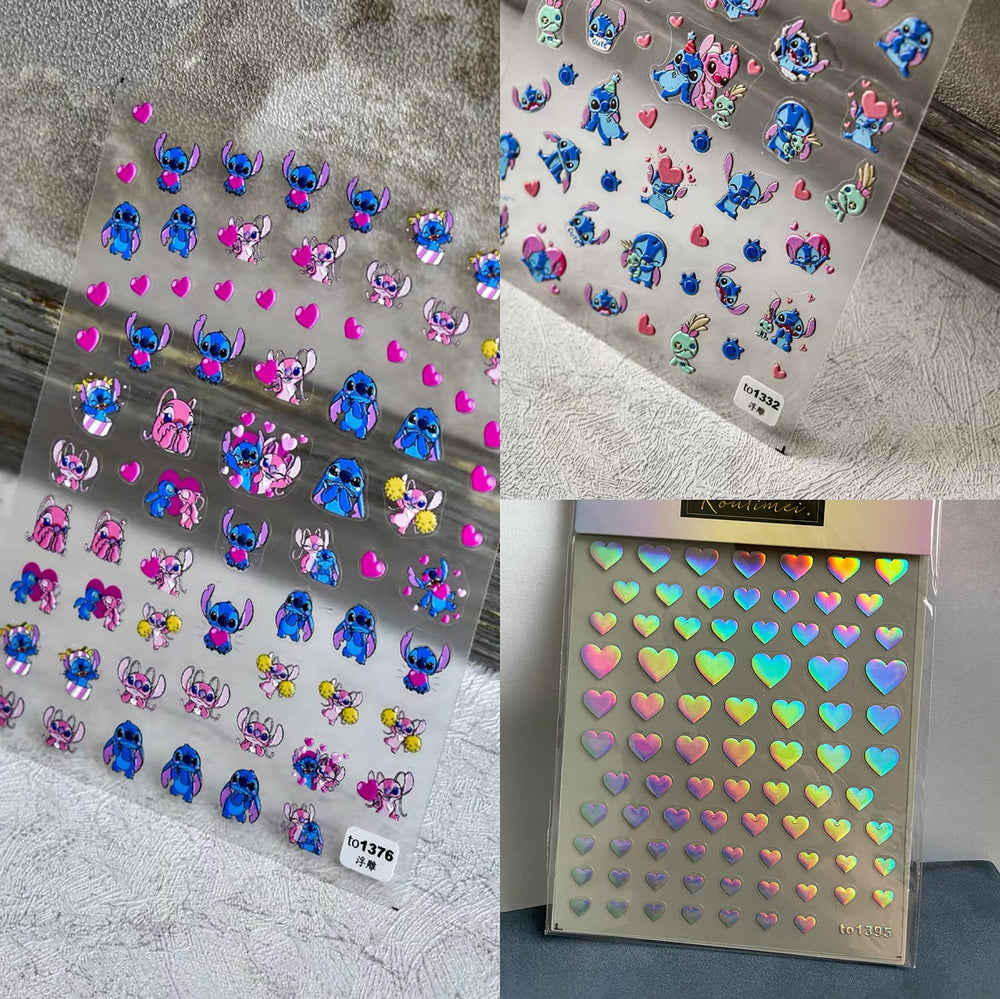 Dedyel packaging image showing 8x13 cm sticker sheets for versatile use.