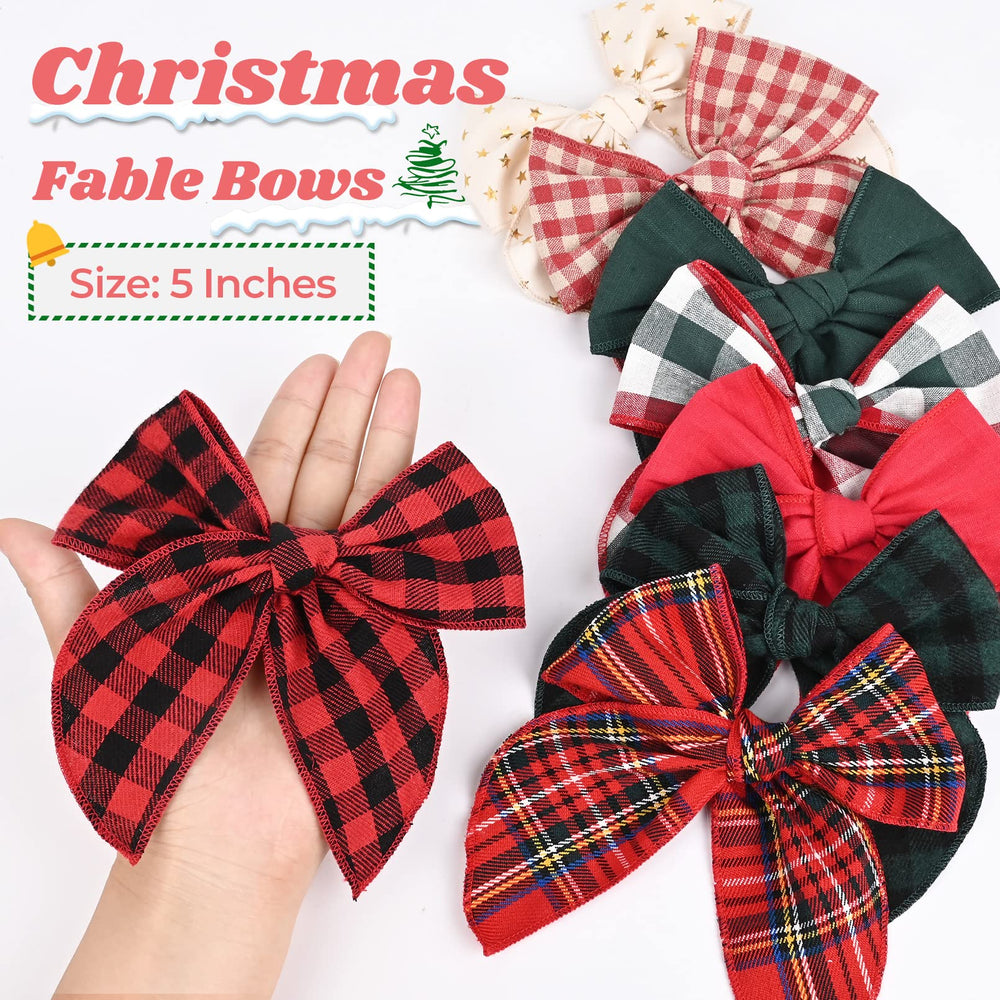 DEEKA red bow brightens holiday looks for little girls.