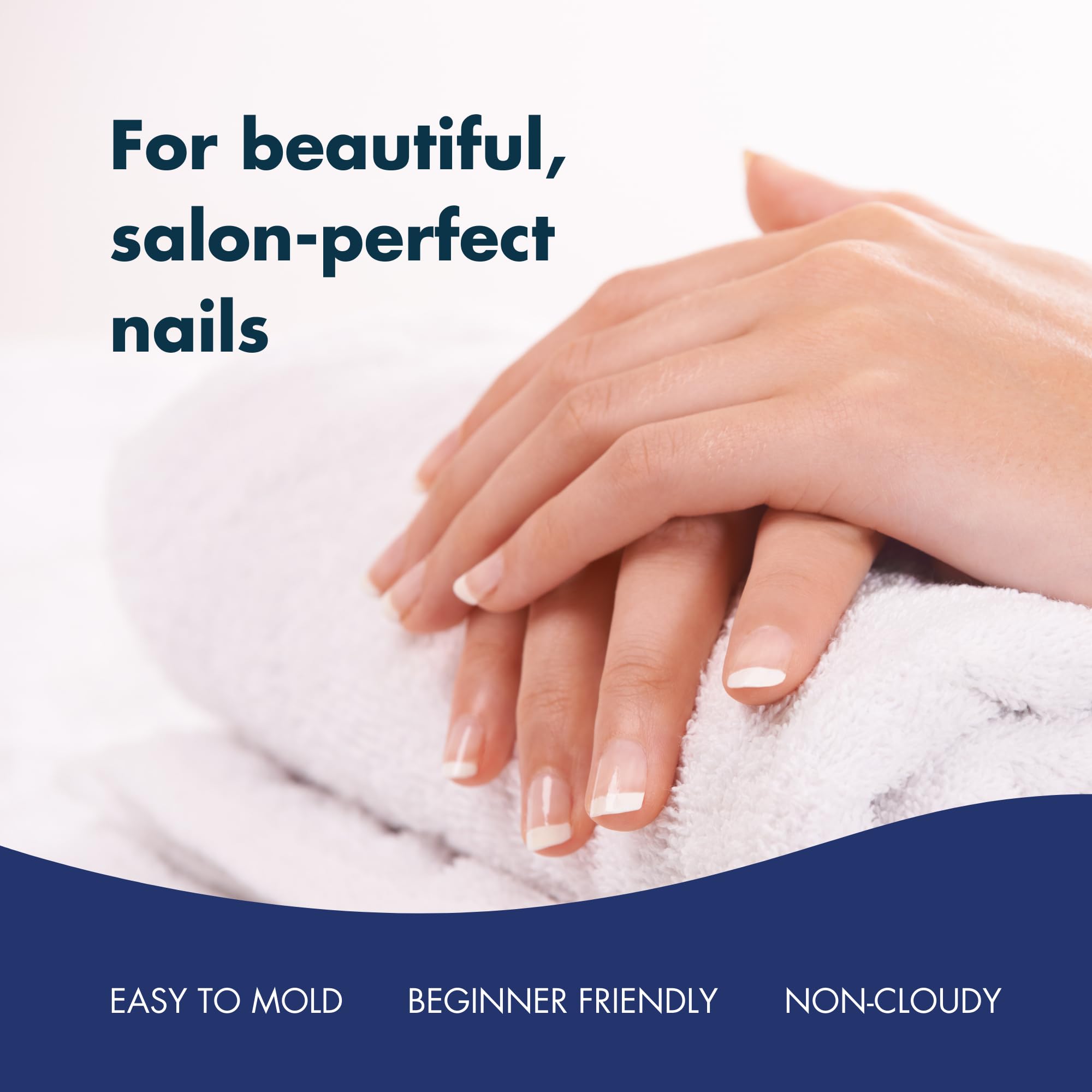 DeEnti beginner-friendly powder aids DIY nails and extensions.