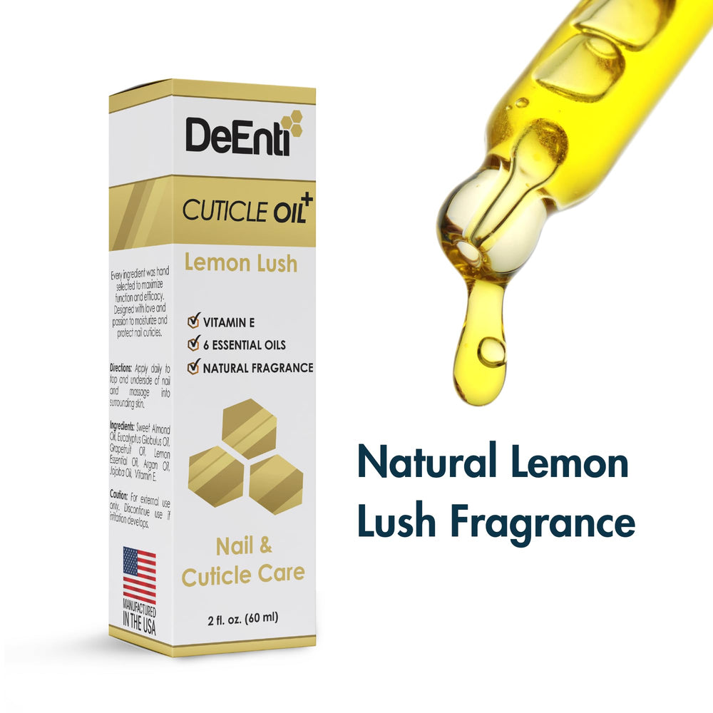 DeEnti hangnail dissolving remover for quick cuticle prep before shaping nails