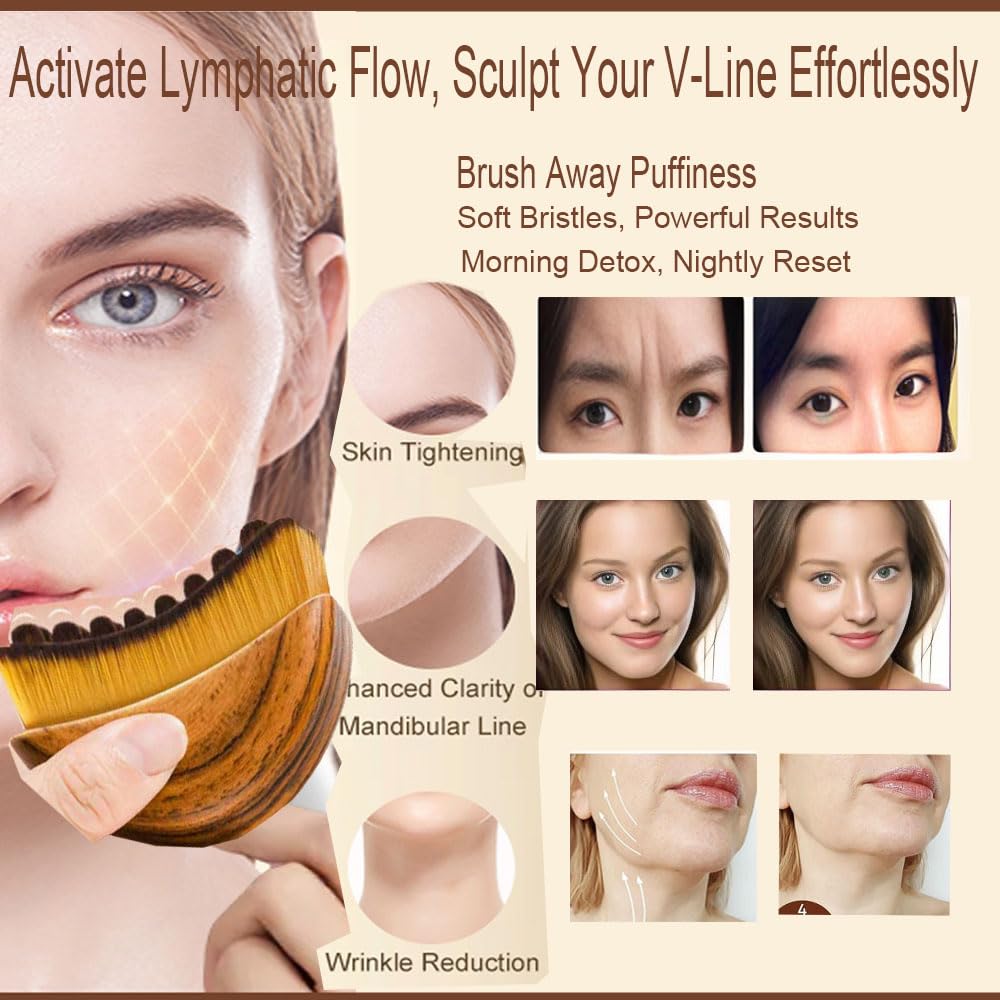 Deepcolorpy Gua Sha tool for facial massage improves circulation and skin elasticity while relaxing muscles.