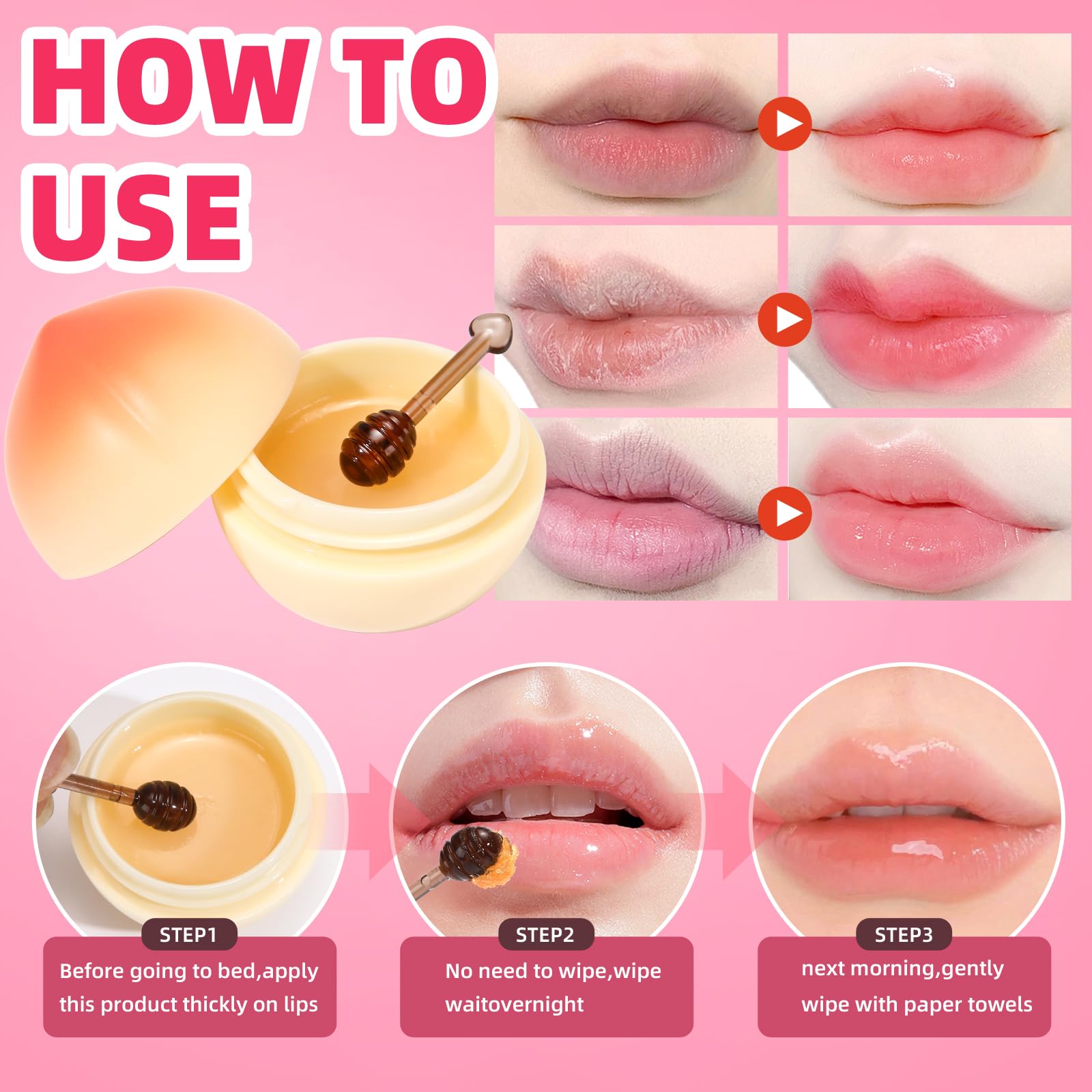 Deepmind lemon lip balm visual suggests refreshing tart aroma and quick daytime moisture.