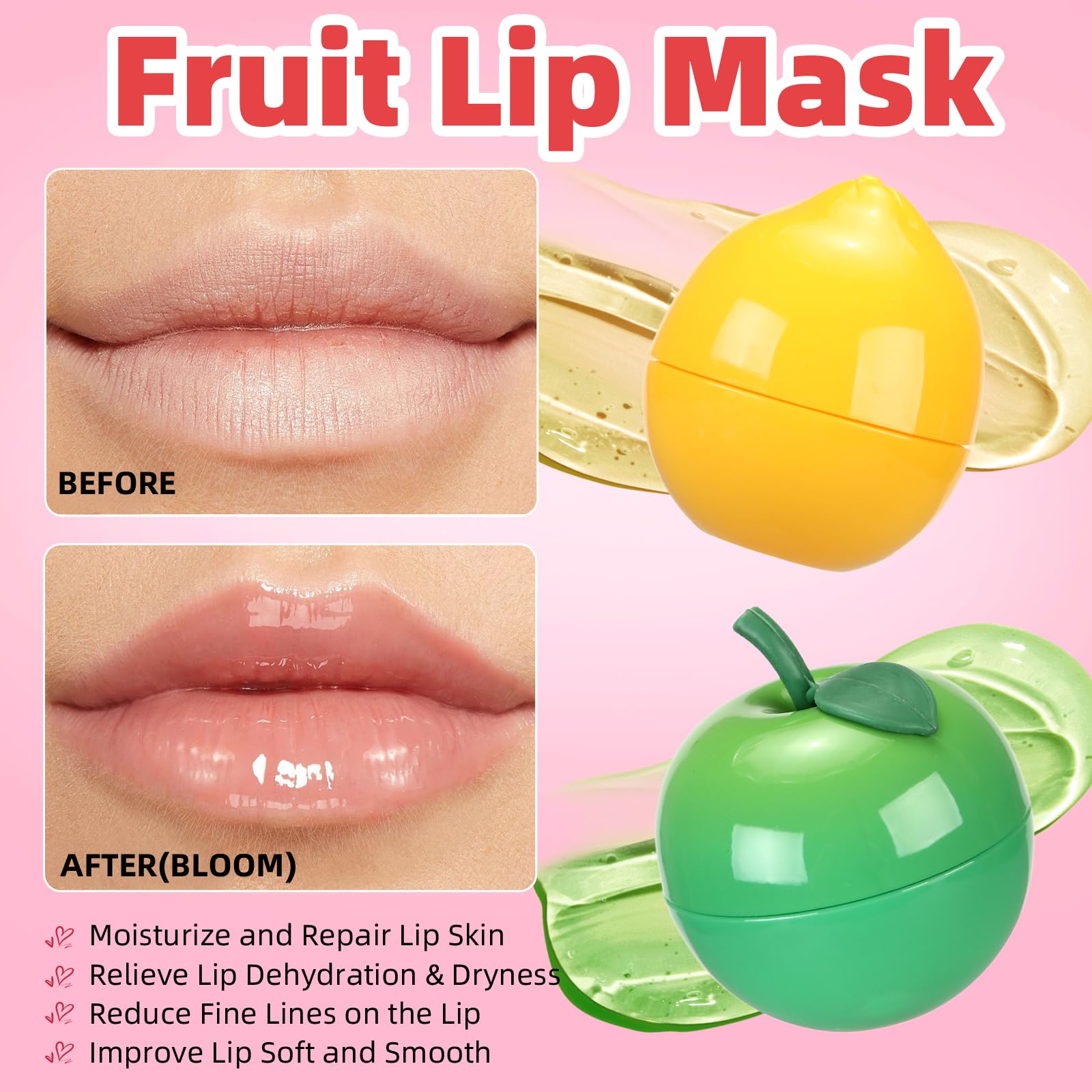 Deepmind mini cherry lip balm for portable lip care on the go