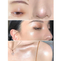Deepmind Moonstone Shimmer waterproof finish photo highlights long-lasting wear and smudge resistance.