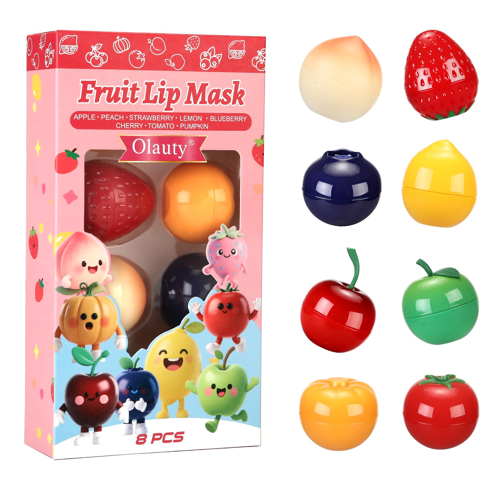 Deepmind portable lip mask packaging with applicator stick