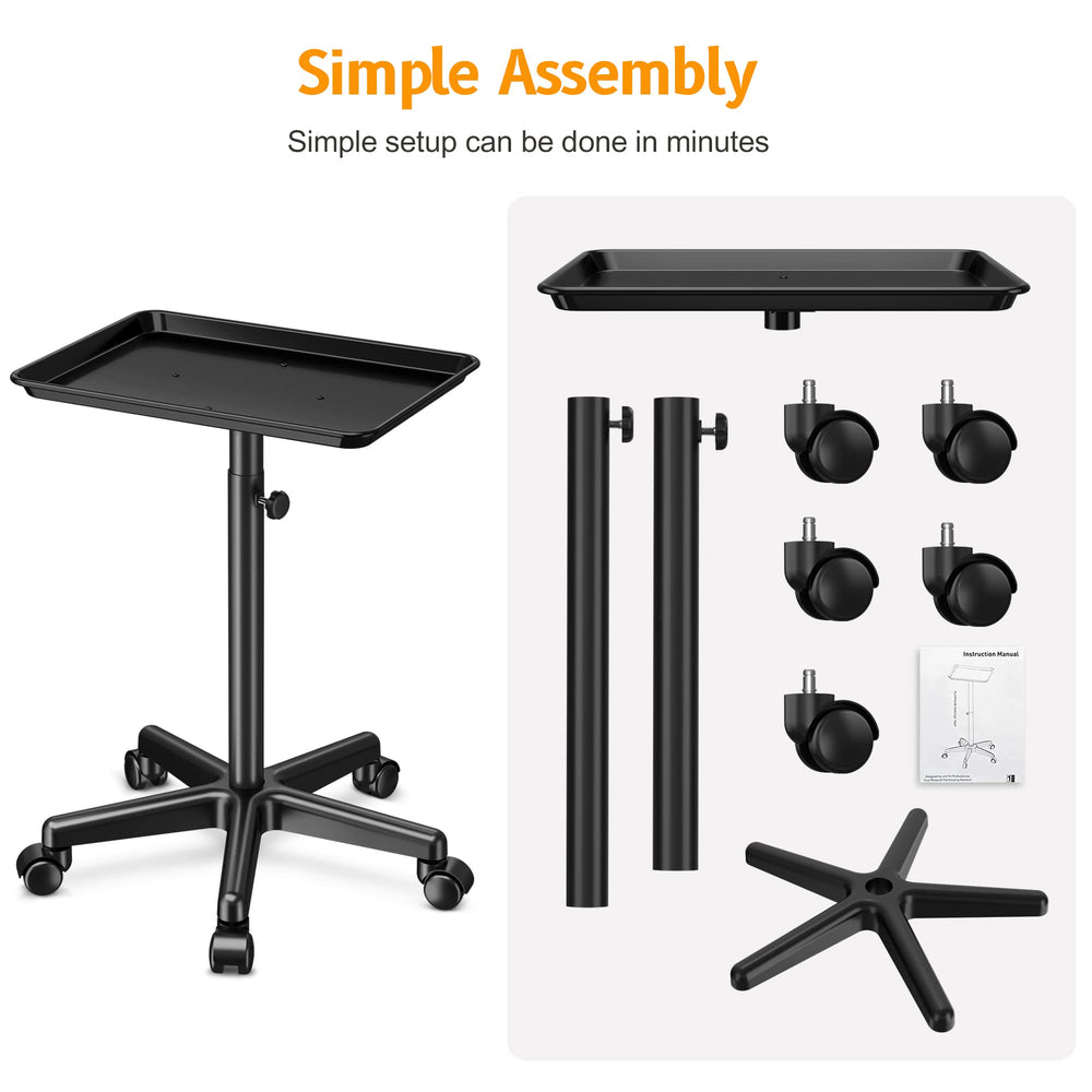 DEER BEAUTY multipurpose trolley supports organized workflows in salons and clinics