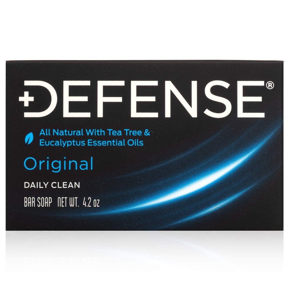 Defense Soap Bar offers deep rinse and barrier-friendly cleansing for active athletes.