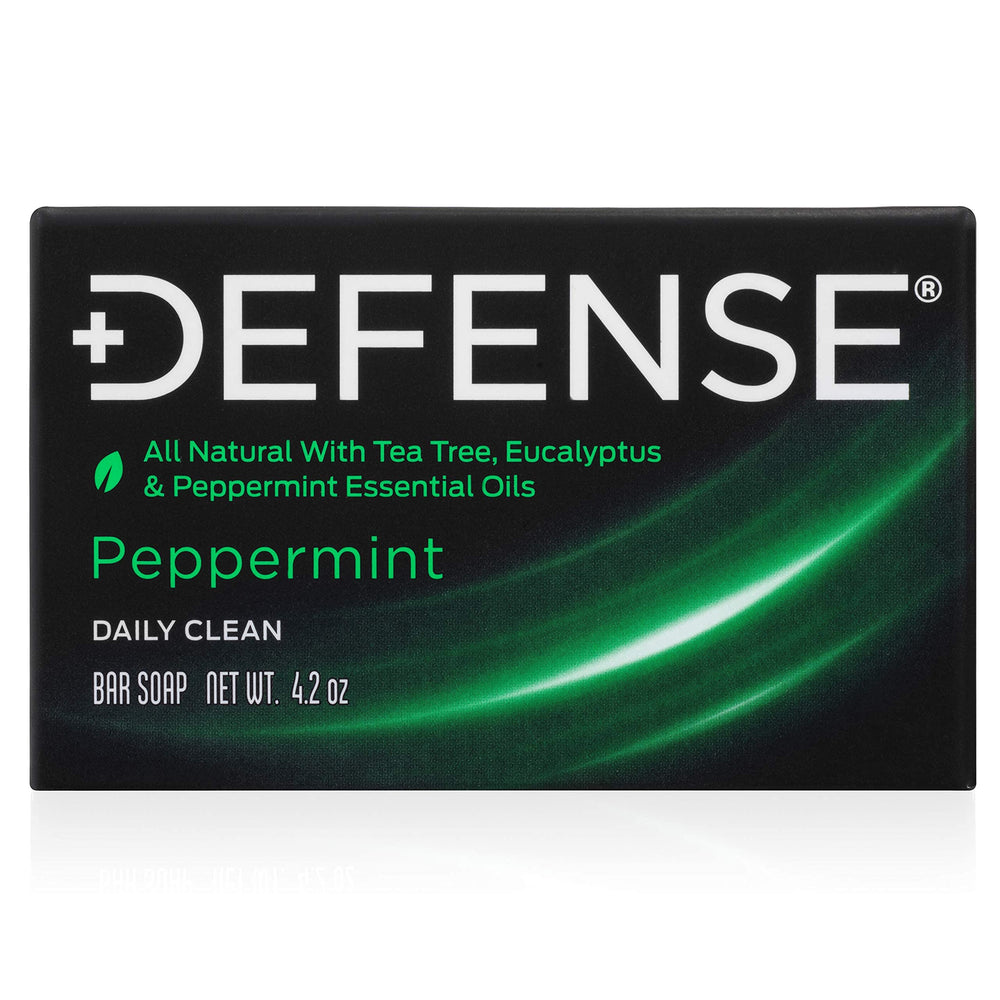 Defense Soap bar lather and bubbles for refreshing cleansing