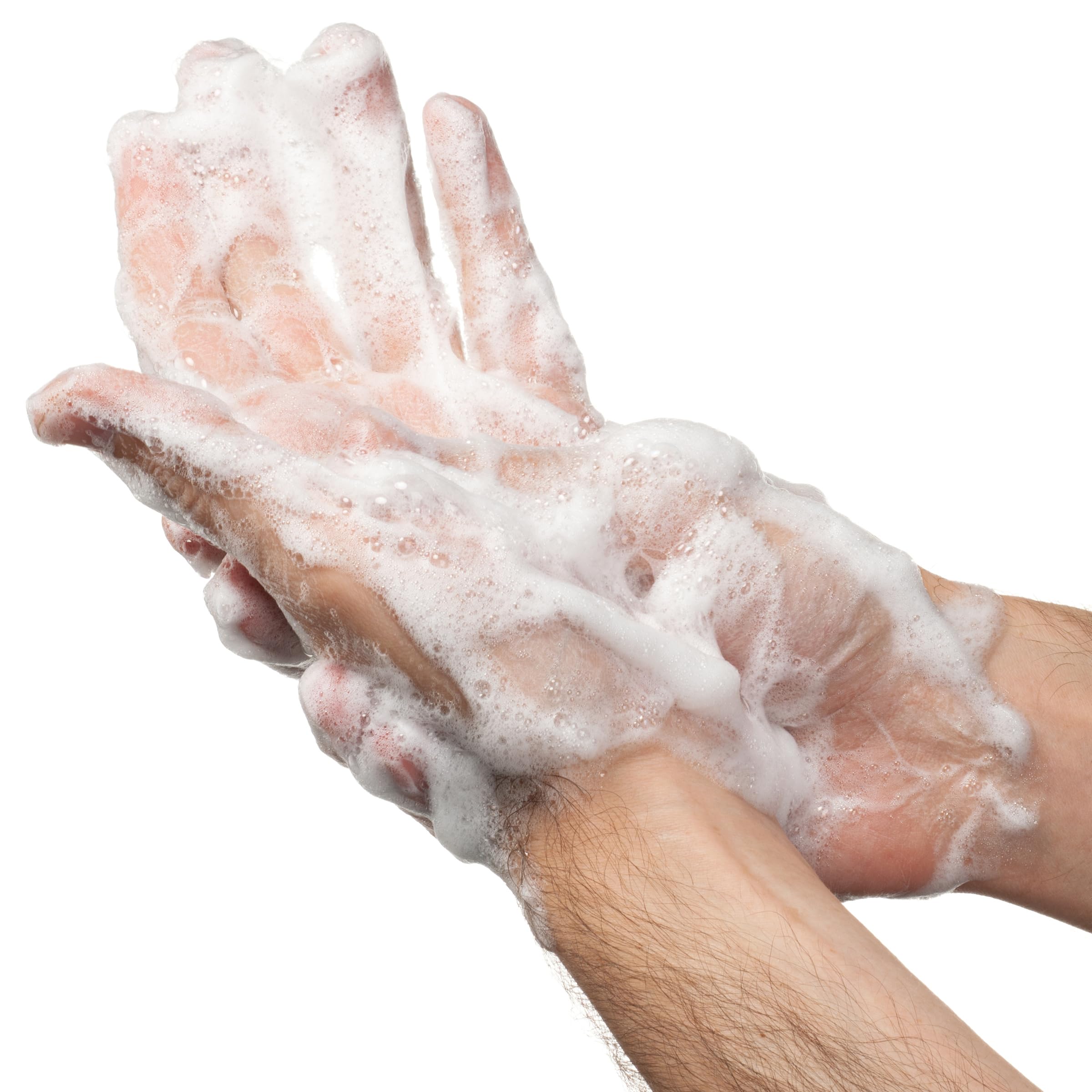 Defense Soap Peppermint, tea tree, and eucalyptus oils detail natural cleansing oils.