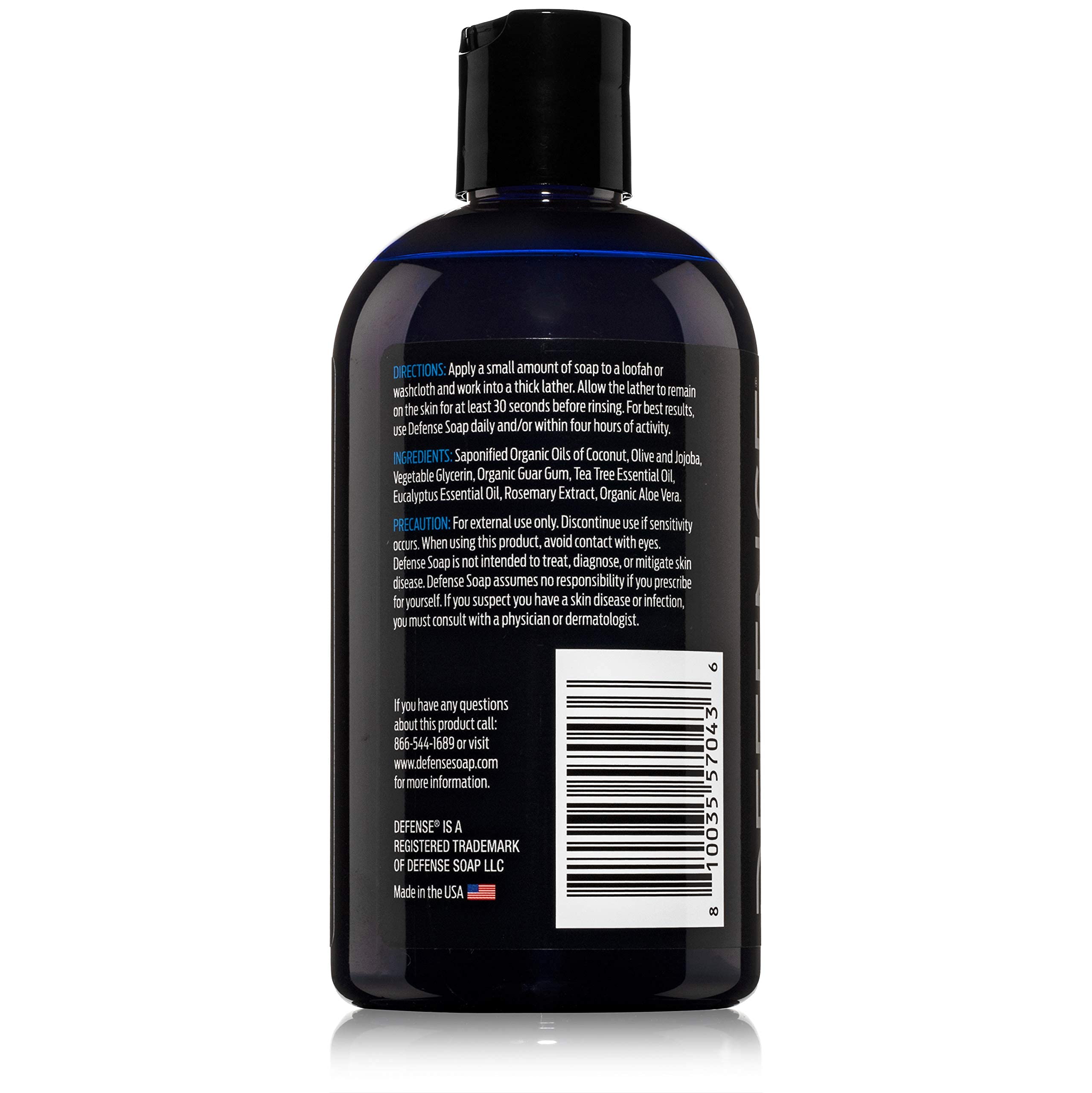 Defense Soap Tea Tree Body Wash 2-pack display for value and routine use.