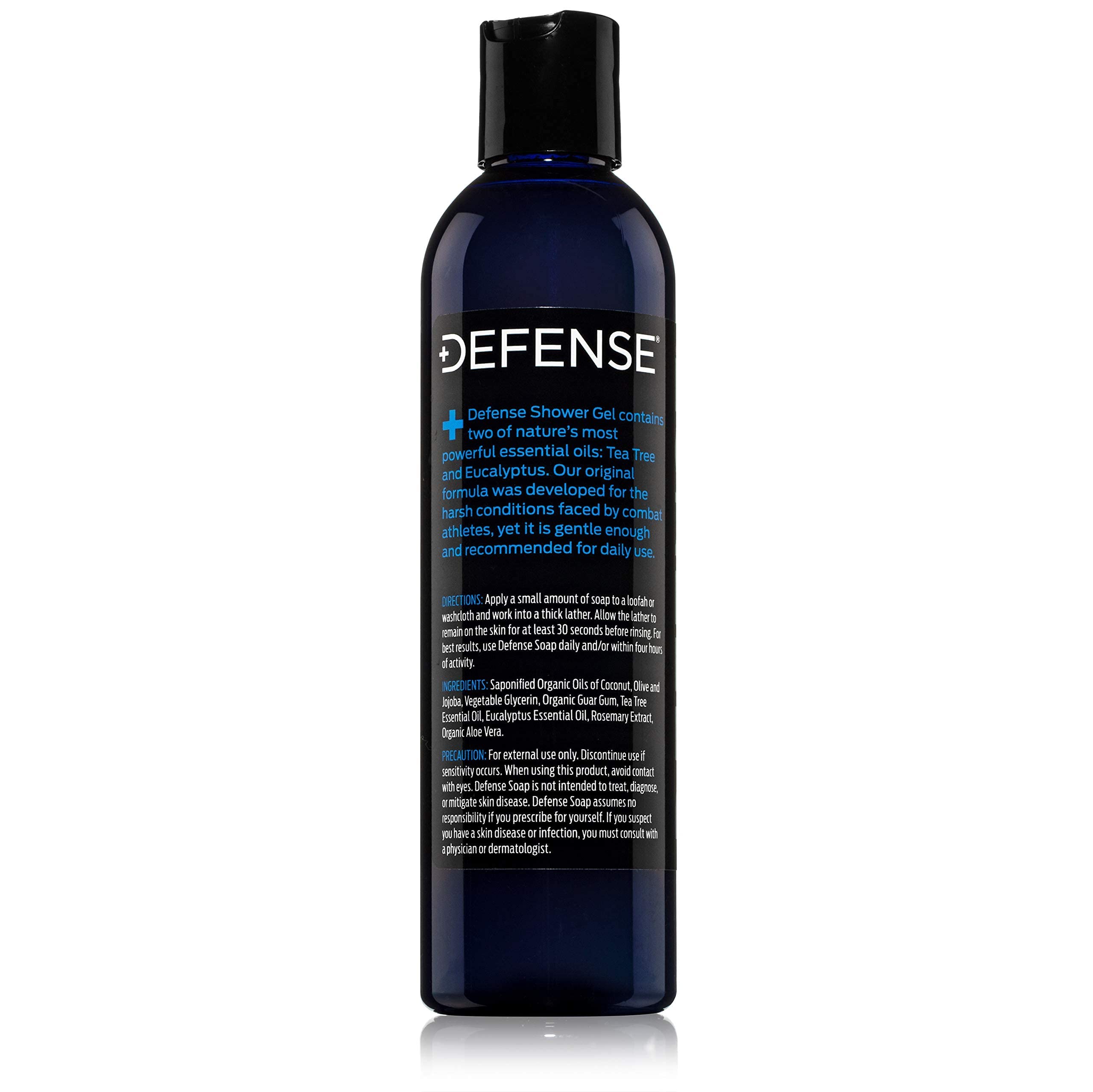 Defense Soap Tea Tree Body Wash pack of two image highlights value
