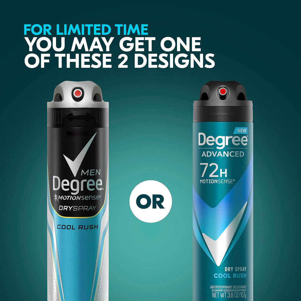 Degree alcohol-free formula is gentle on skin.