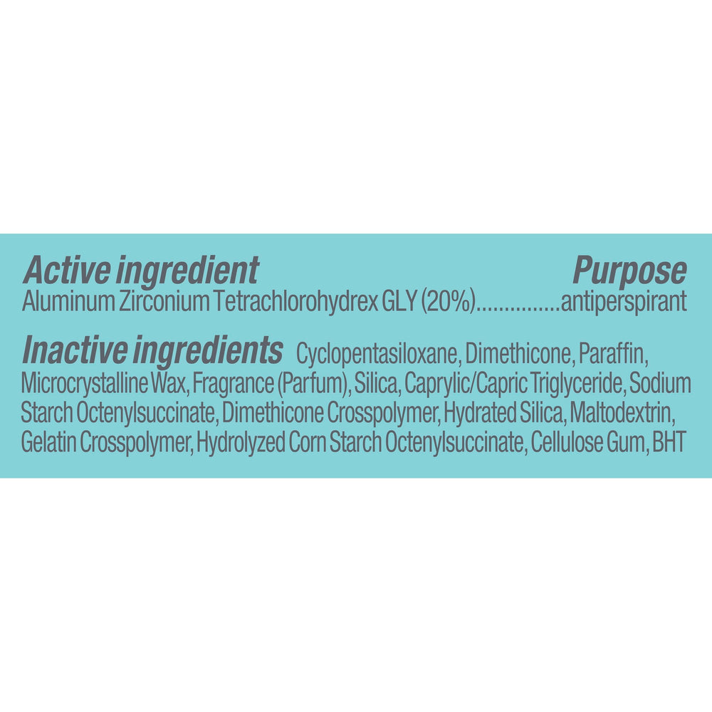 Degree packaging shows recycling options for sustainable responsible use