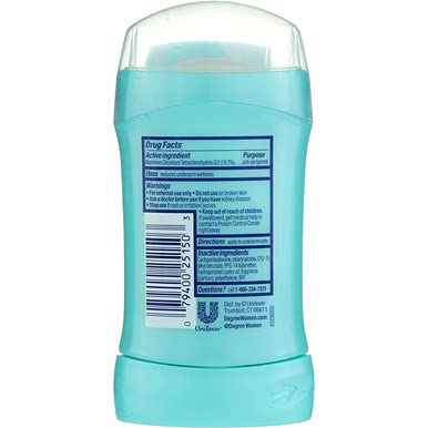 Tamaño portátil de 47 ml de Degree para bolso.
