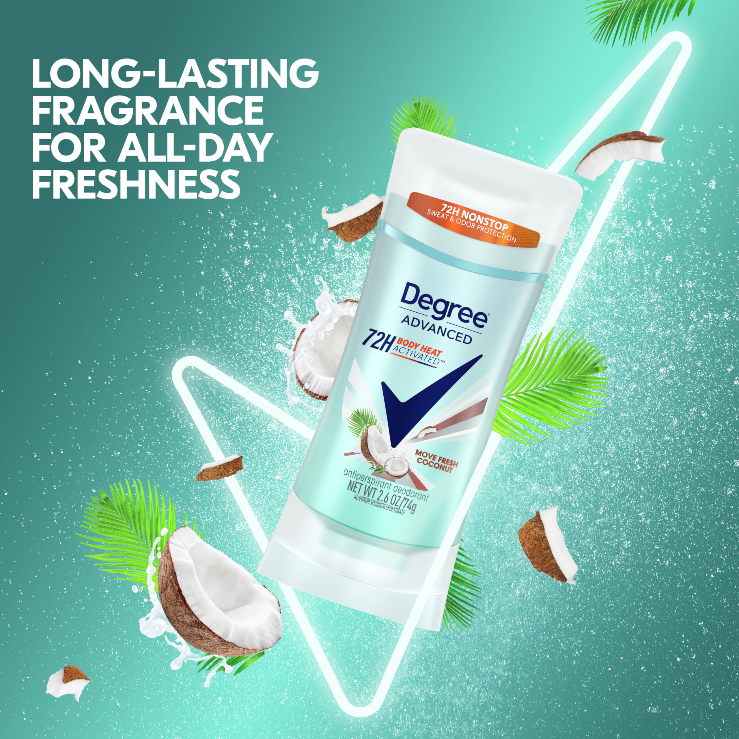 Fresh Coconut Hibiscus scent from Degree offers tropical daily wear