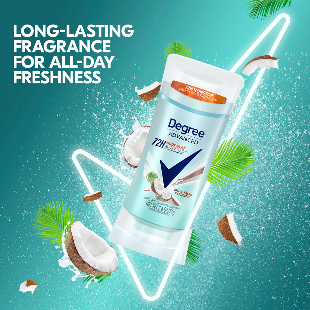 Fresh Coconut Hibiscus scent from Degree offers tropical daily wear