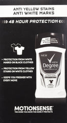 Close-up of Degree Men Adrenaline Series bottle highlighting quick-dry protection