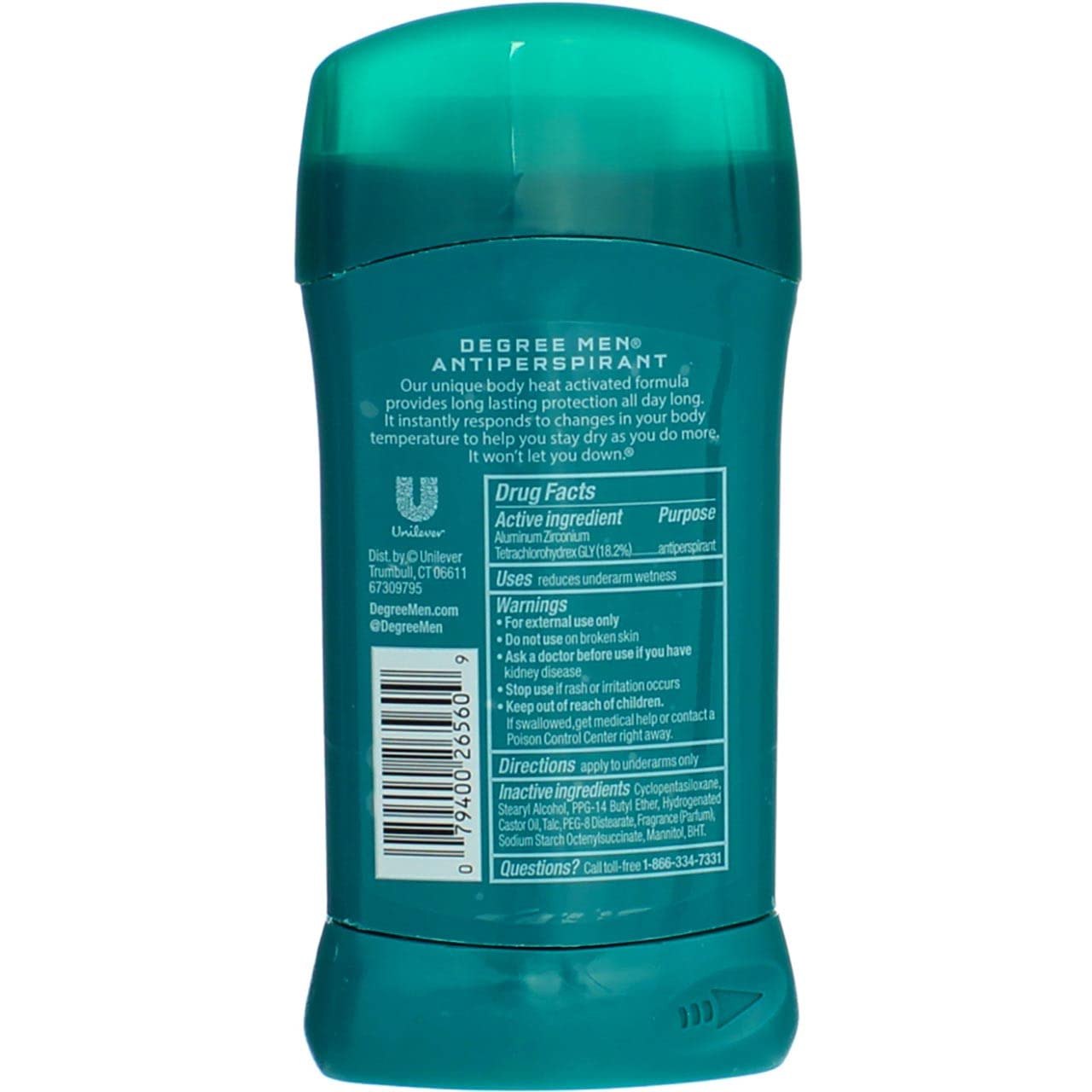 Degree Men Extreme Blast mint-apple-melon scent highlights fresh, energizing fragrance