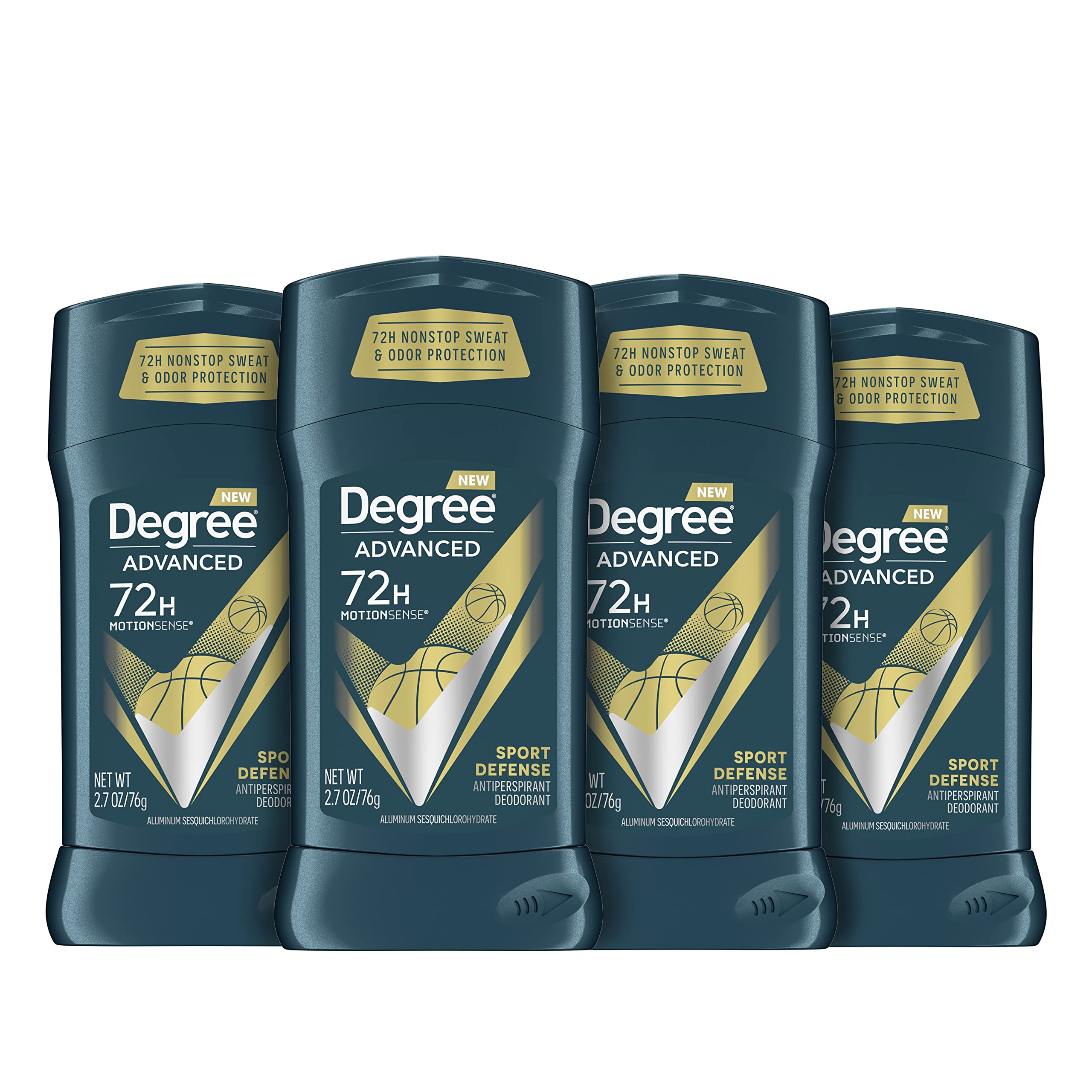 Degree Men Sport Defense stick application demonstrates reliable, long-lasting protection during workouts.