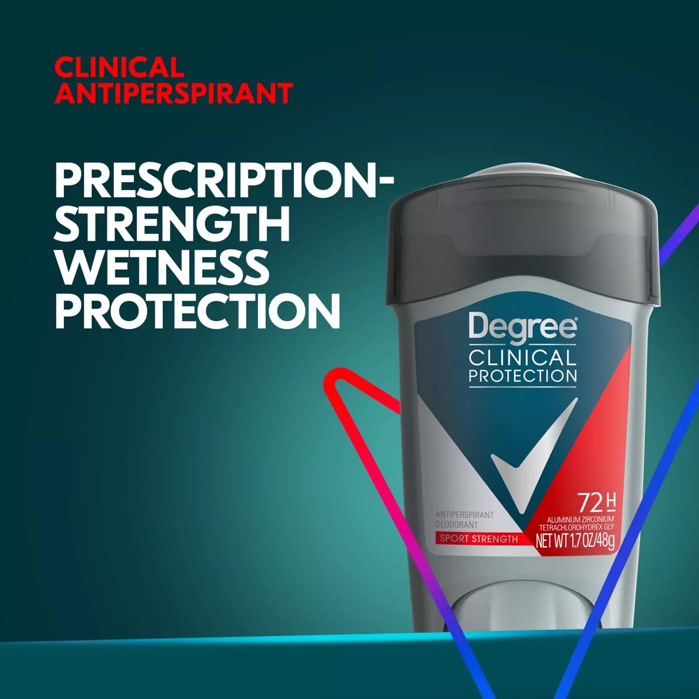 Degree Men Sport Strength pack-4 sticks for daily-use routine