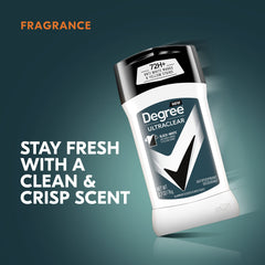 Degree Ultraclear anti-mark technology protects fabrics from deodorant stains.