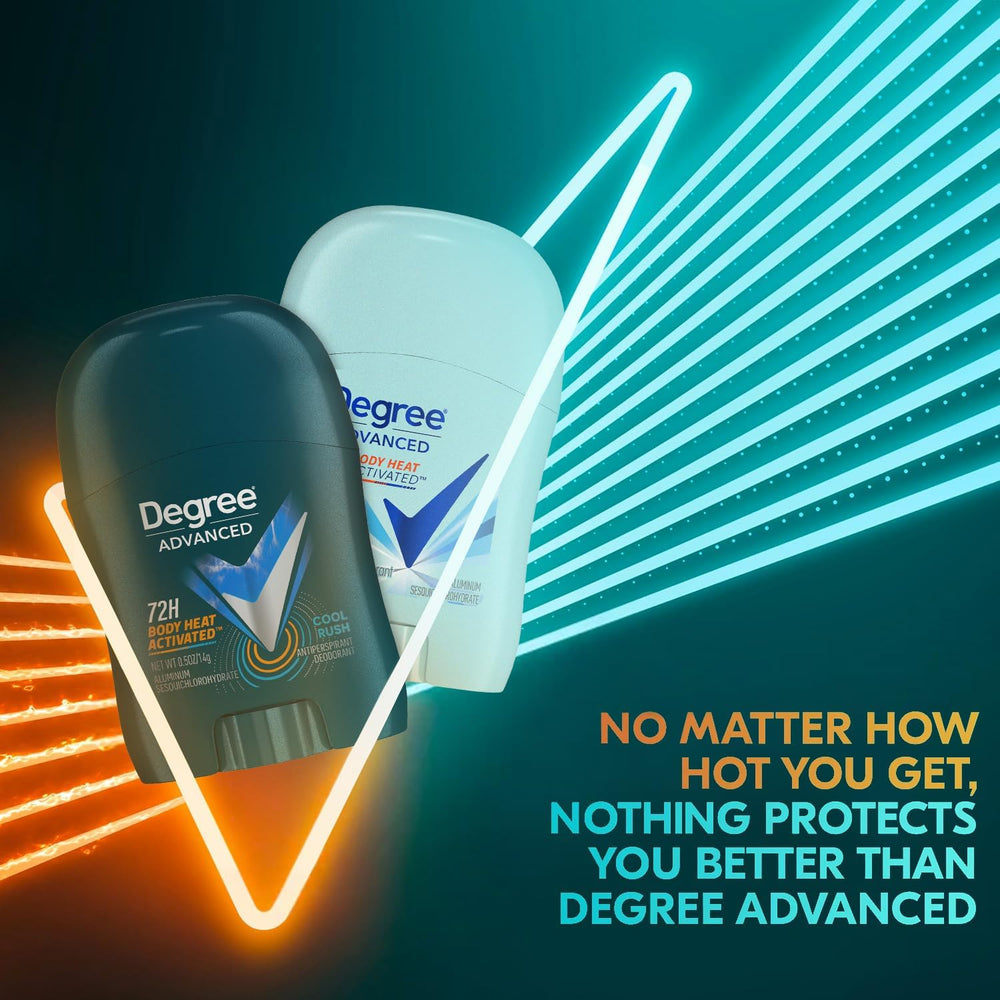 Degree travel deodorant mini-stick Shower Clean ready for a refreshing post-workout boost