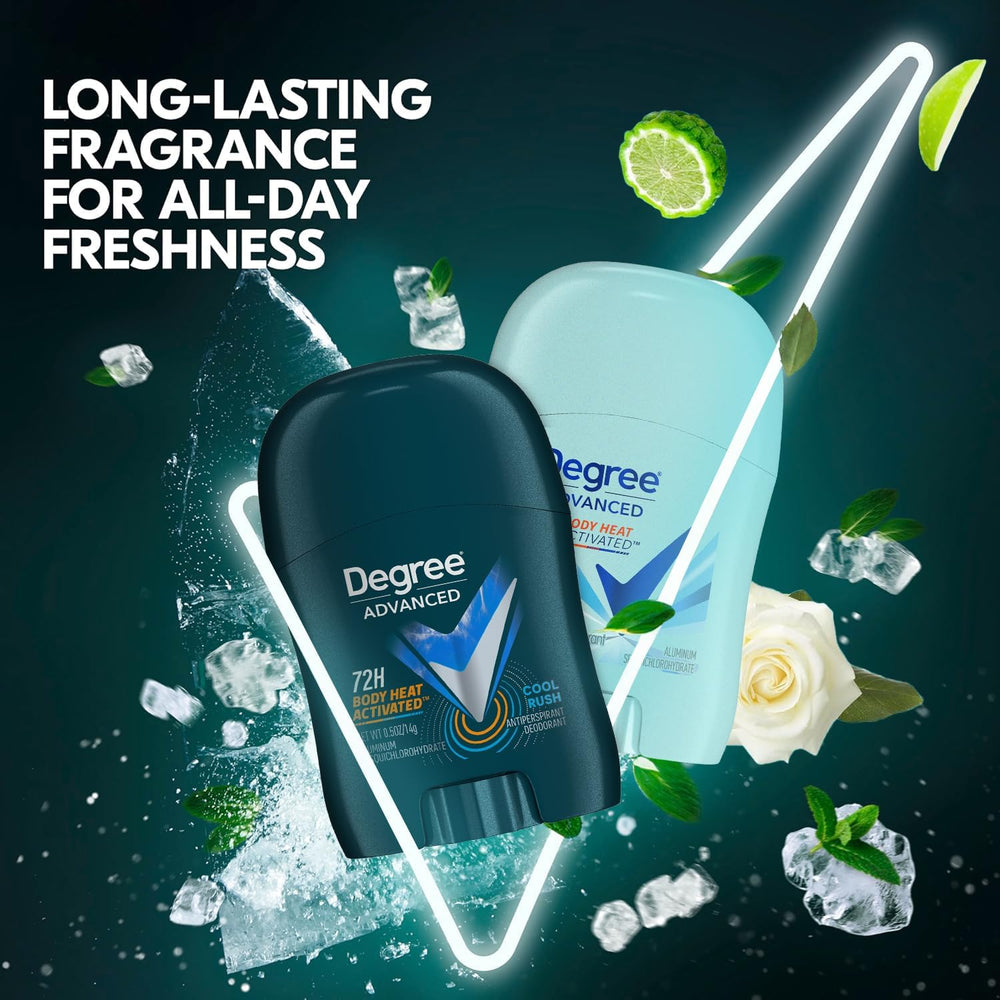 Degree Shower Clean close-up highlights refreshing fragrance and all-day protection