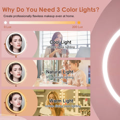 DEIOVWXS brightness memory function keeps your preferred light level for next use.