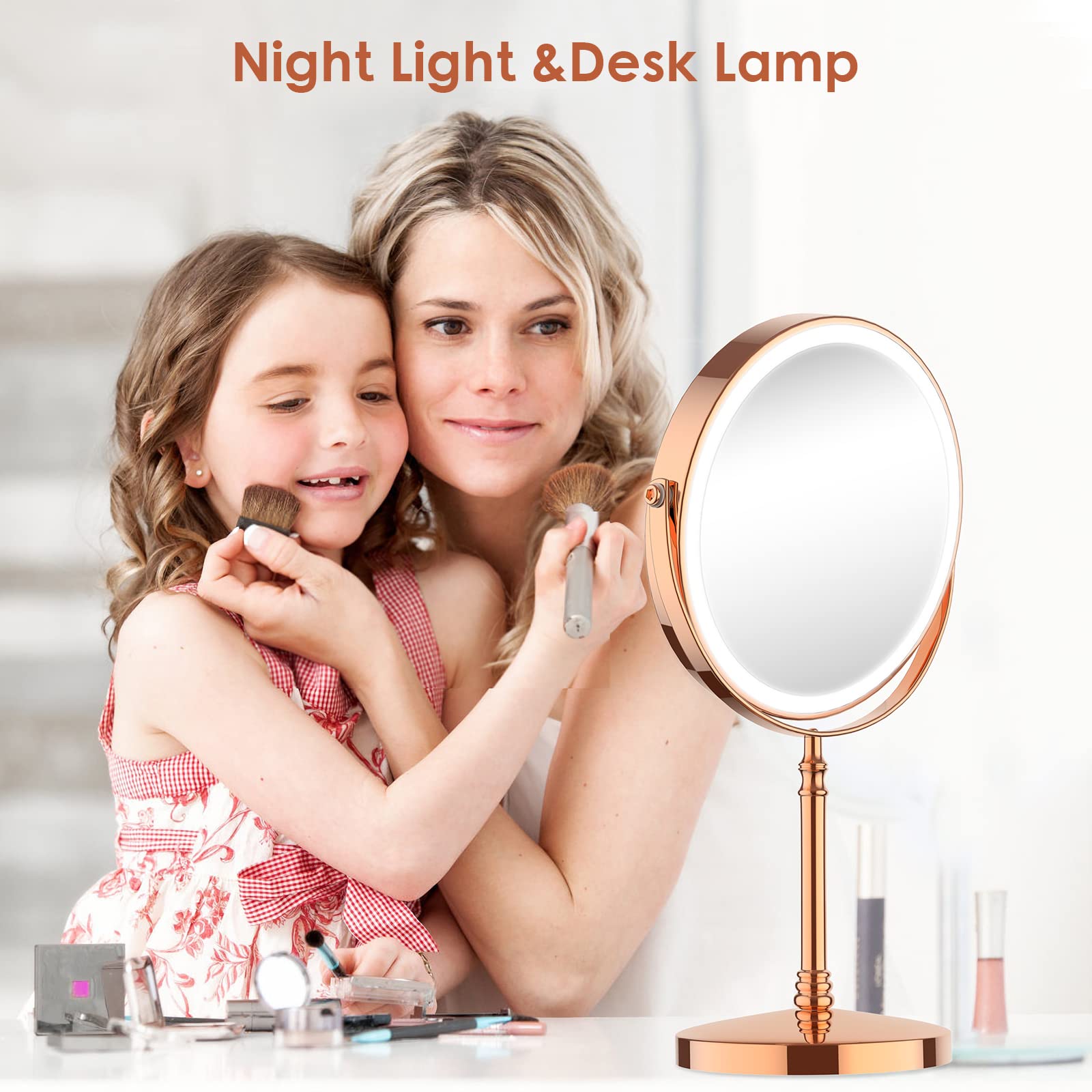 DEIOVWXS double-sided magnification offers quick overall view and 10x detail checks.