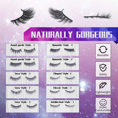 DEJAVIA eyelash tweezers professional tool close-up for precise, easy placement.