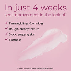DEKLIDERM Neck Firming Cream bottle on shelf illustrates daily neck care