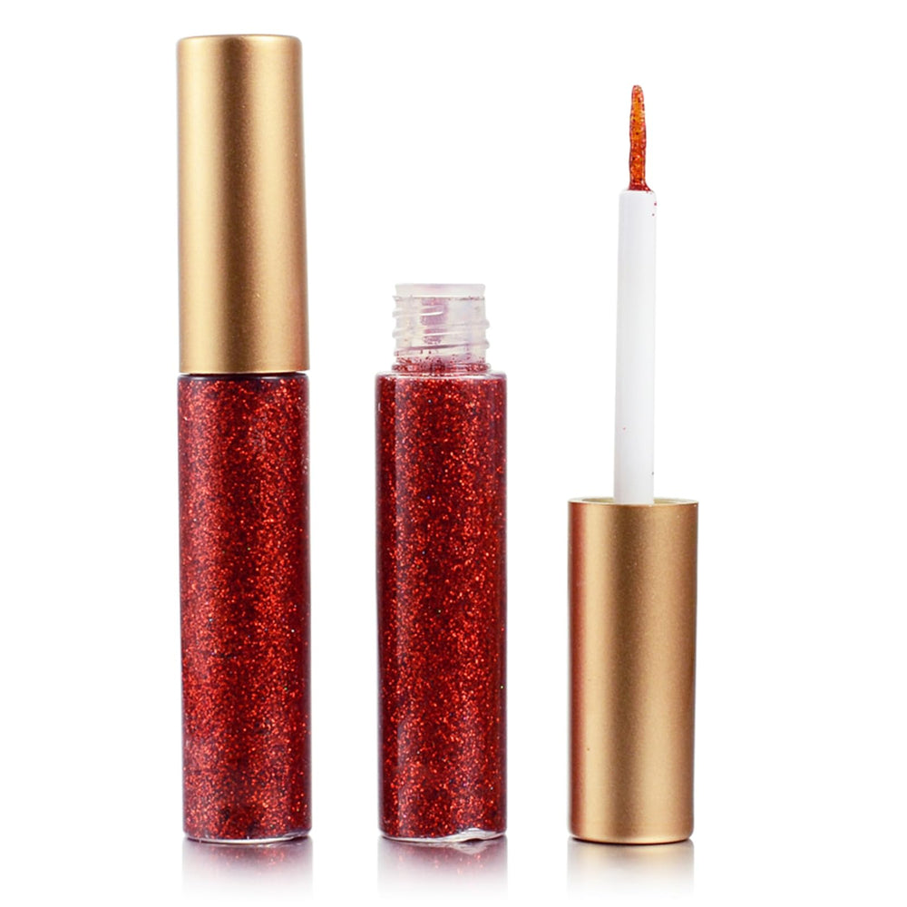 DekRion Glitter-Eyeliner tip glide for precise application and clean lines