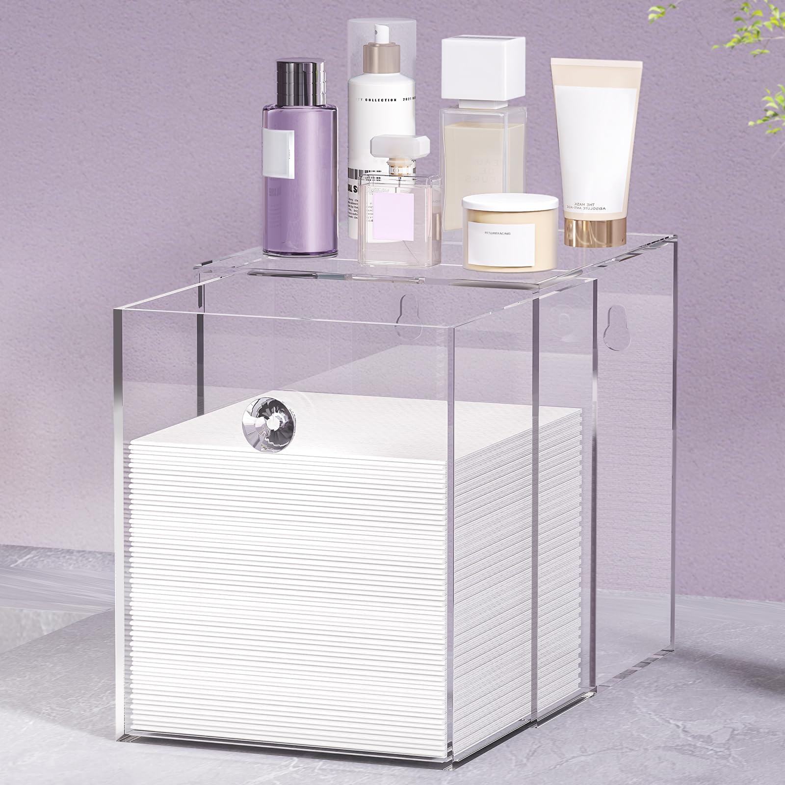 Delamu Bathroom Multipurpose Organizer resists dust and moisture for daily routines.
