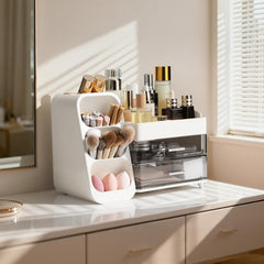 Delamu Makeup Organizer Countertop brush holders keep brushes organized and handy
