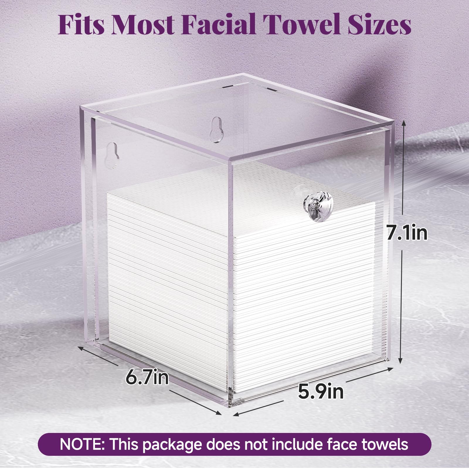 Delamu Stackable Acrylic Organizer top drawer—easy access for cosmetics and skincare.