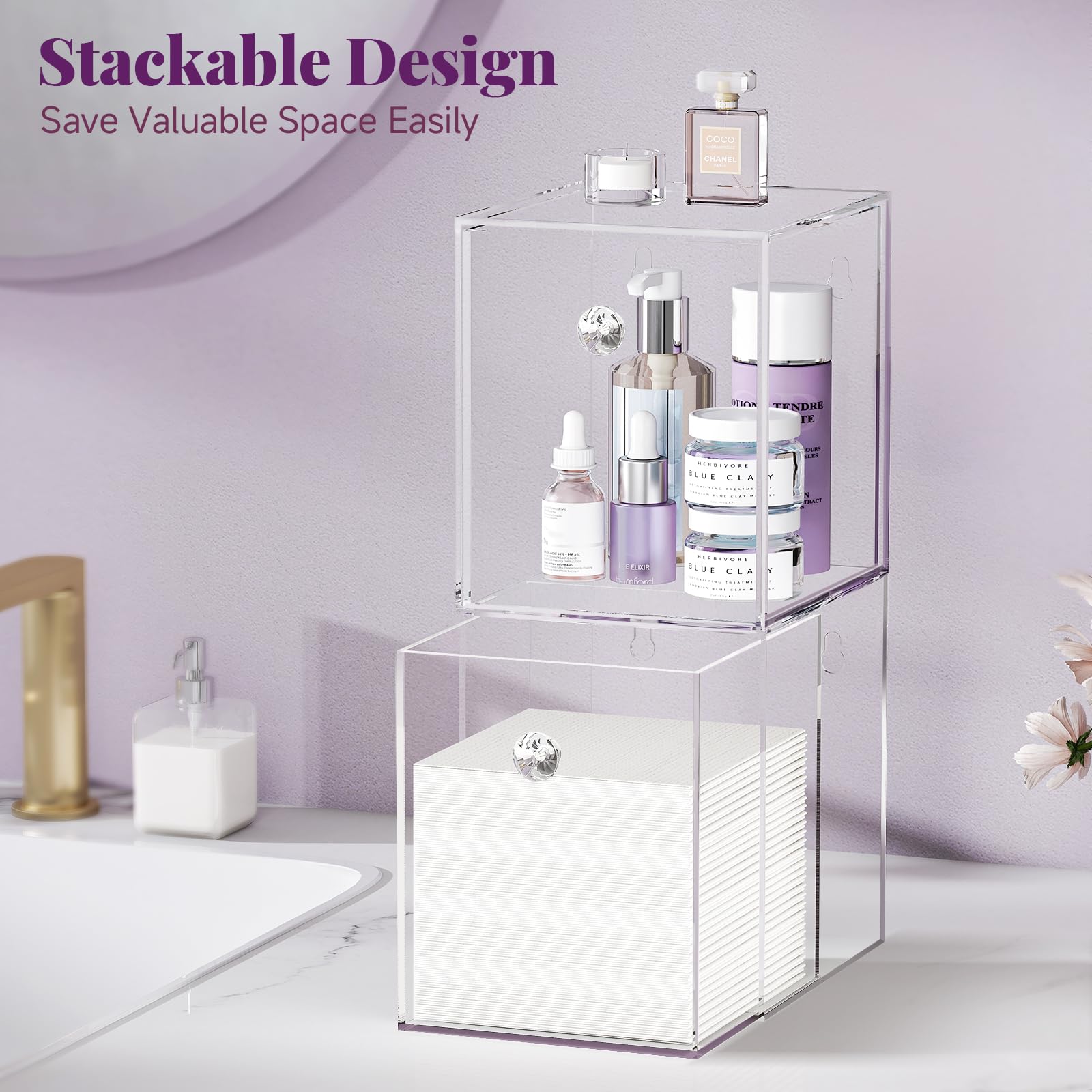Delamu Thick Acrylic Durable Material emphasizes sturdy construction.
